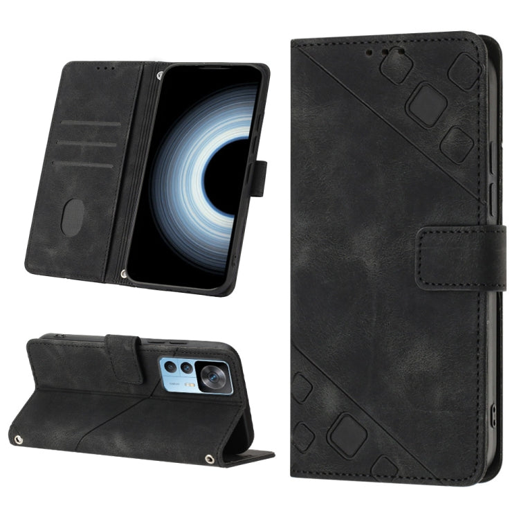 Custodia per telefono in pelle goffrata effetto pelle, For Xiaomi Redmi 10C 4G, For Xiaomi Redmi A1, For Xiaomi Redmi K50 Pro / K50, For Xiaomi 12T / 12T Pro / Redmi K50 Ultra
