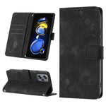 Custodia per telefono in pelle goffrata effetto pelle, For Xiaomi Redmi Note 11 Pro 5G / 4G, For Xiaomi Redmi Note 11s / 11 4G, For Xiaomi Redmi Note 11T Pro 5G / 11T Pro+ 5G