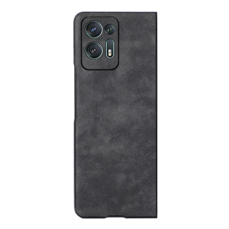 Custodia per telefono antiurto PU texture Marocco, For OPPO Find N2, For OPPO Find N2 Flip