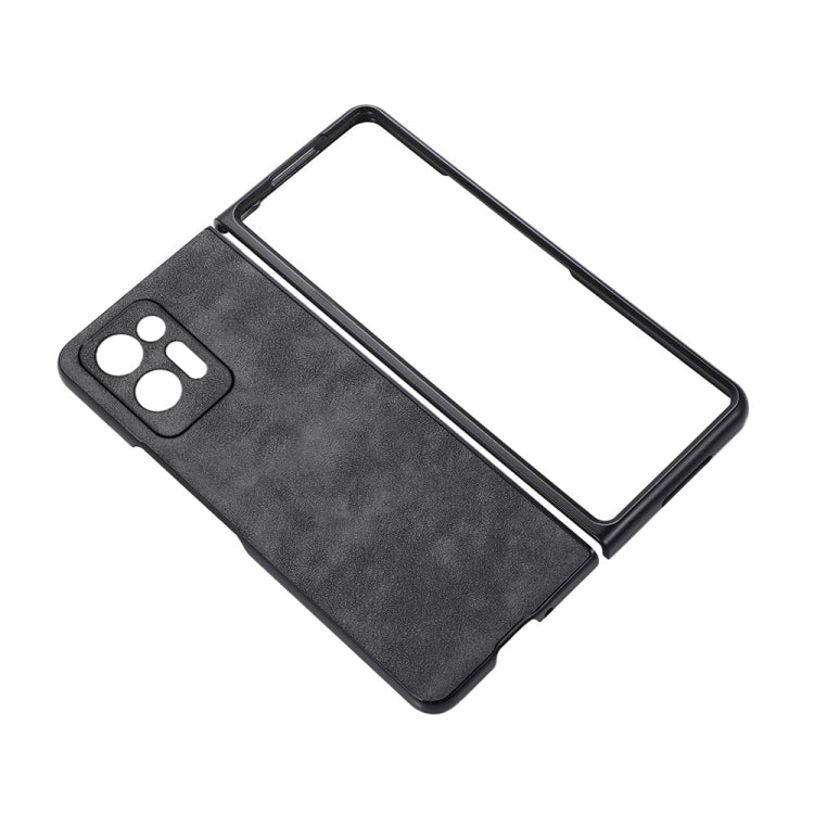 Custodia per telefono antiurto PU texture Marocco, For OPPO Find N2, For OPPO Find N2 Flip
