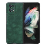 Custodia per telefono antiurto PU texture Marocco, For OPPO Find N2, For OPPO Find N2 Flip