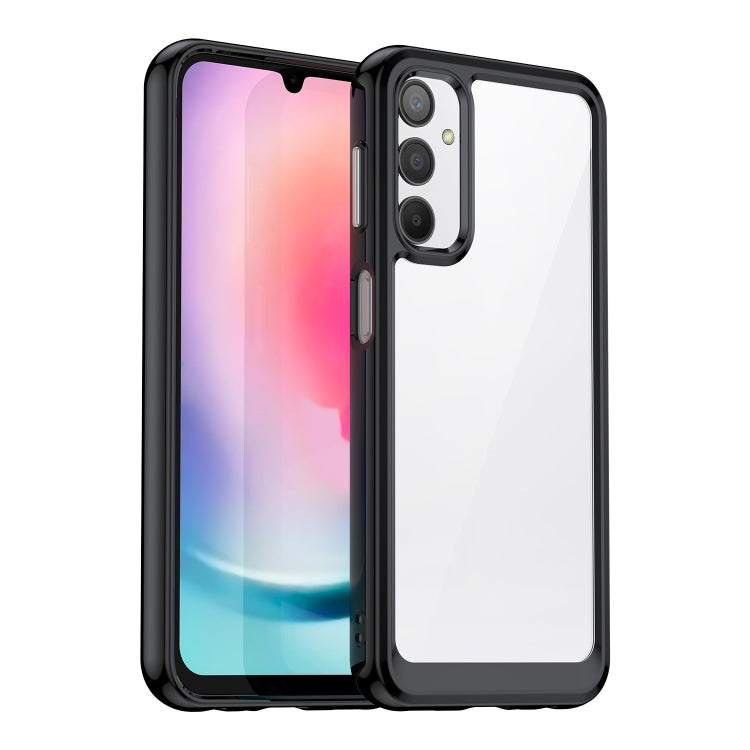 Custodia per telefono in acrilico + TPU serie colorata, For Samsung Galaxy A24 4G