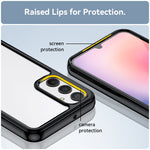 Custodia per telefono in acrilico + TPU serie colorata, For Samsung Galaxy A24 4G