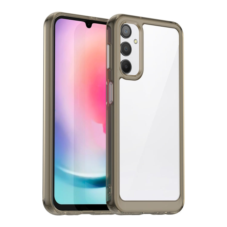 Custodia per telefono in acrilico + TPU serie colorata, For Samsung Galaxy A24 4G