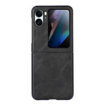 Custodia per telefono PU in pelle bovina, For OPPO Find N2 Flip
