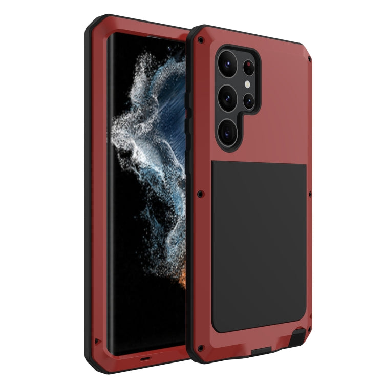 RedPepper 360 Custodia per telefono impermeabile in metallo robusto per tutto il corpo, For Samsung Galaxy S23 5G, For Samsung Galaxy S23+ 5G, For Samsung Galaxy S23 Ultra 5G