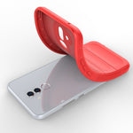 Custodia TPU e flanella per Huawei Mate 20 Lite