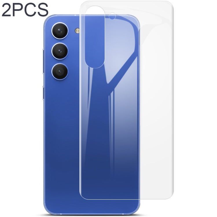 2 pezzi di protezione per la schiena in pellicola idrogel a schermo intero curvo imak, For Samsung Galaxy S23 5G, For Samsung Galaxy S23+ 5G, For Samsung Galaxy S23 Ultra 5G