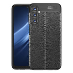 Custodia per telefono in TPU antiurto con texture Litchi, For Samsung Galaxy A24 4G, For Xiaomi Redmi Note 12 Pro Speed, For Realme GT Neo 5