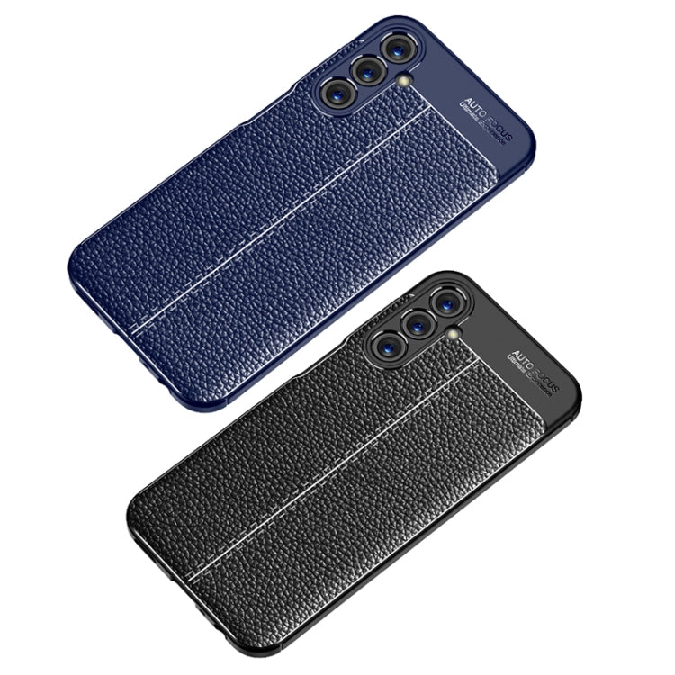 Custodia per telefono in TPU antiurto con texture Litchi, For Samsung Galaxy A24 4G, For Xiaomi Redmi Note 12 Pro Speed, For Realme GT Neo 5