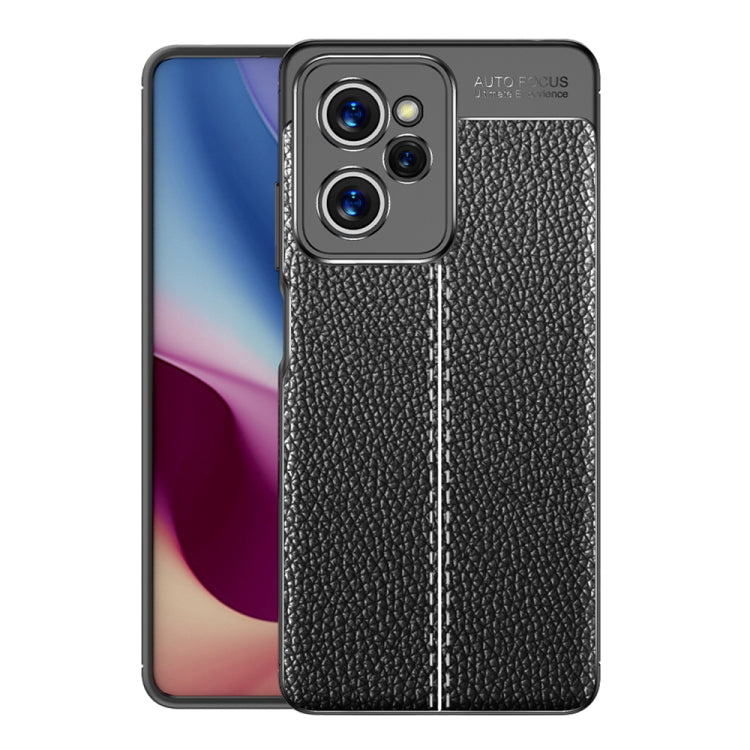 Custodia per telefono in TPU antiurto con texture Litchi, For Samsung Galaxy A24 4G, For Xiaomi Redmi Note 12 Pro Speed, For Realme GT Neo 5