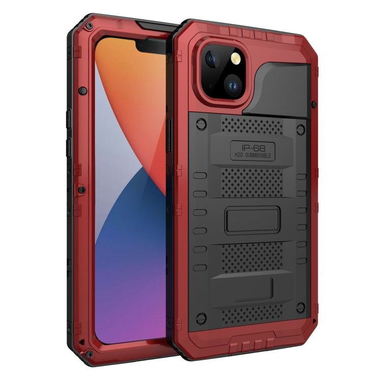Custodia rigida impermeabile per telefono RedPepper Wolf 360 Full Body, For iPhone 14, For iPhone 14 Plus, For iPhone 14 Pro, For iPhone 14 Pro Max