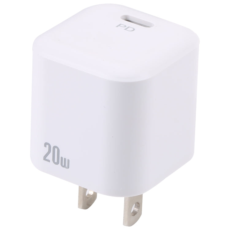 Caricabatterie USB-C PD 20W con spina americana US Plug