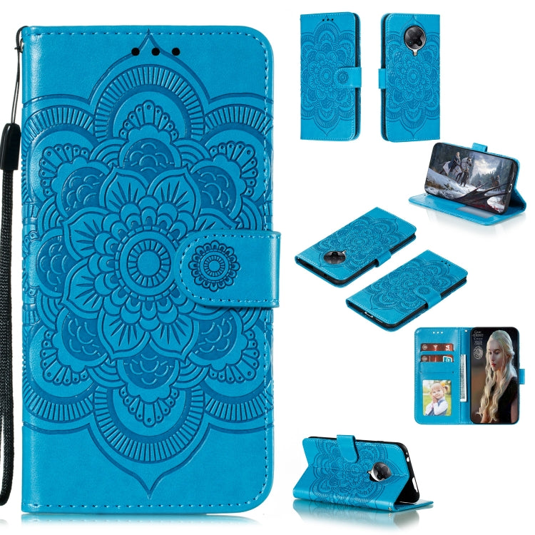 Custodia portafoglio in pelle sintetica per Xiaomi Redmi Note 9 P