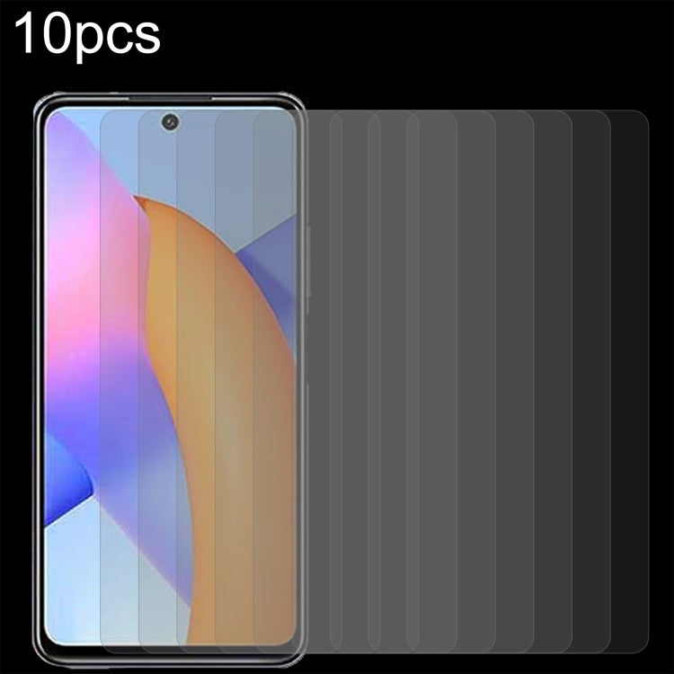 Pellicola in vetro temperato 10 pezzi 0,26 mm 9H 2,5D, For Motorola Defy 2 (10 PCS), For Honor X10 Lite(10 PCS)