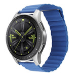 Cinturino per orologio in pelle con anello magnetico universale da 20 mm, For Amazfit GTS 4 / GTS 4 Mini / GTS 3