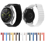 Cinturino per orologio in pelle con anello magnetico universale da 20 mm, For Amazfit GTS 4 / GTS 4 Mini / GTS 3