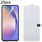 Pellicola idrogel antideflagrante per protezione schermo intero da 25 pezzi, For Samsung Galaxy A14 5G / 4G / Galaxy M14 (25 PCS), For Samsung Galaxy A22 (25 PCS), For Samsung Galaxy A34 (25 PCS), For Samsung Galaxy A54 (25 PCS)