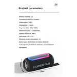Altoparlante Bluetooth da esterno HOPESTAR P60 IPX6 impermeabile da 10 W 66 mm