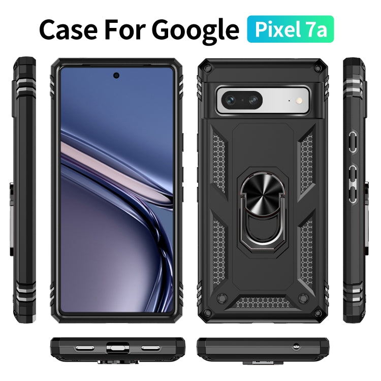 Custodia per telefono antiurto in TPU + PC con supporto, For Google Pixel 7a, For Samsung Galaxy A54, For Xiaomi Redmi A1