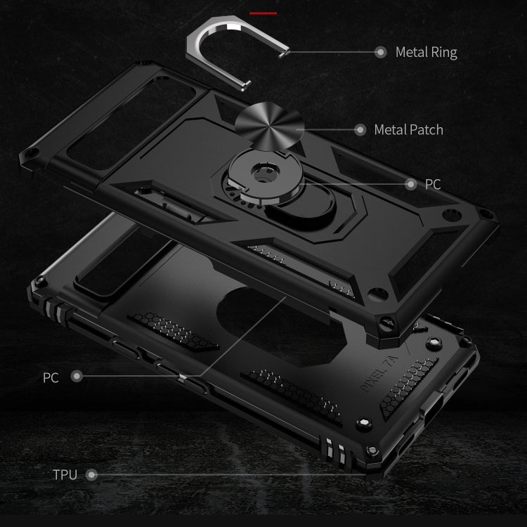 Custodia per telefono antiurto in TPU + PC con supporto, For Google Pixel 7a, For Samsung Galaxy A54, For Xiaomi Redmi A1