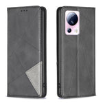 Custodia per telefono in pelle magnetica invisibile prismatica, For Xiaomi 13 Lite / Civi 2