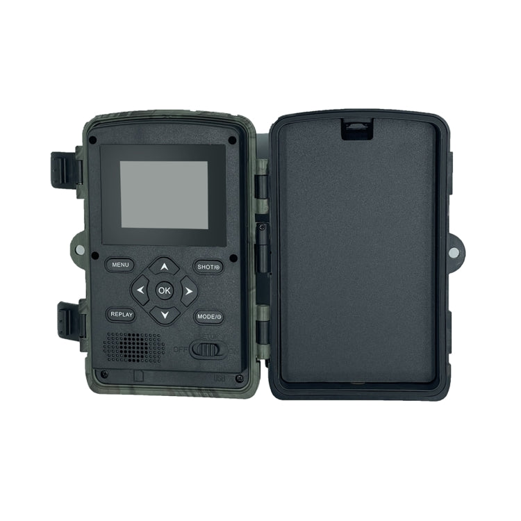 PR5000 Telecamera di localizzazione per caccia alla fauna selvatica con schermo LCD da 2 pollici 1080P WiFi a infrarossi per visione notturna, PR5000