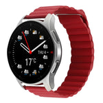 Cinturino per orologio in pelle con anello magnetico da 22 mm, For Coros Apex 46mm/Apex Pro / Ticwatch Pro 3