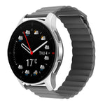 Cinturino per orologio in pelle con anello magnetico da 22 mm, For Coros Apex 46mm/Apex Pro / Ticwatch Pro 3