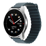 Cinturino per orologio in pelle con anello magnetico da 22 mm, For Coros Apex 46mm/Apex Pro / Ticwatch Pro 3
