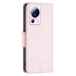 Custodia per telefono in pelle di colore puro con texture Litchi, For Xiaomi 13 Lite / Civi 2