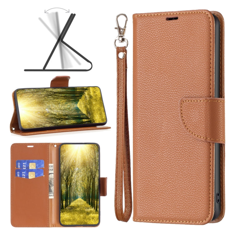 Custodia per telefono in pelle di colore puro con texture Litchi, For Xiaomi 13 Lite / Civi 2