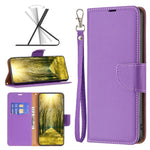 Custodia per telefono in pelle di colore puro con texture Litchi, For Xiaomi 13 Lite / Civi 2