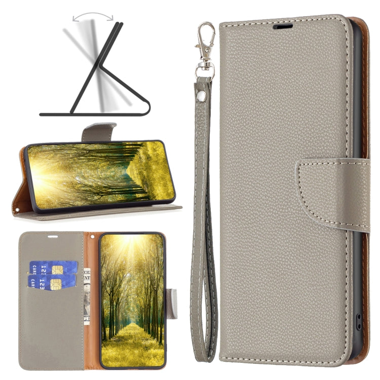 Custodia per telefono in pelle di colore puro con texture Litchi, For Xiaomi 13 Lite / Civi 2