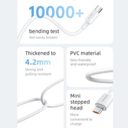 Cavo dati di ricarica da USB a micro USB USAMS US-SJ607 U84 2A, Micro USB 1m, Micro USB 2m, Micro USB 3m