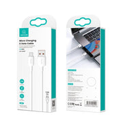 Cavo dati di ricarica da USB a micro USB USAMS US-SJ607 U84 2A, Micro USB 1m, Micro USB 2m, Micro USB 3m