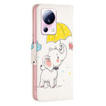 Custodia per telefono in pelle con disegno colorato, For Xiaomi 13 Lite / Civi 2