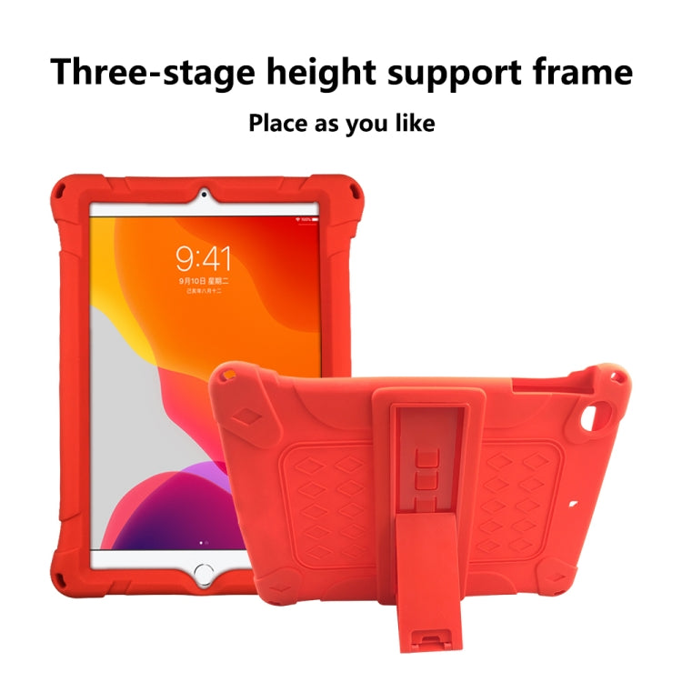 Custodia per tablet antiurto in silicone all-inclusive con supporto, For iPad mini 5 / 4