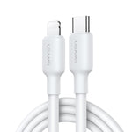 USAMS US-SJ610 U84 PD20W USB-C / Tipo-C a 8 pin Cavo dati di ricarica, PD20W 8 Pin 1m, PD20W 8 Pin 2m, PD20W 8 Pin 3m