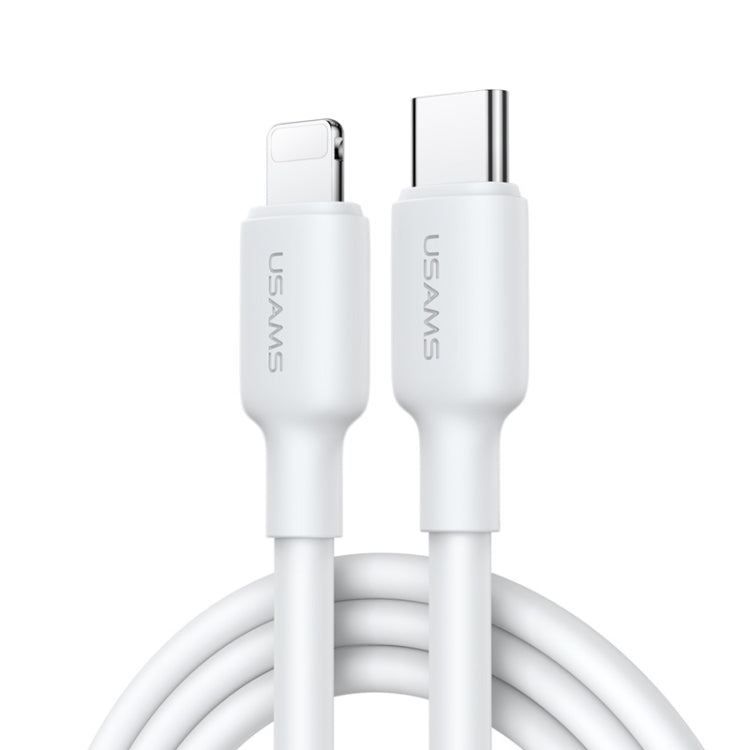 USAMS US-SJ610 U84 PD20W USB-C / Tipo-C a 8 pin Cavo dati di ricarica, PD20W 8 Pin 1m, PD20W 8 Pin 2m, PD20W 8 Pin 3m