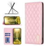 Custodia per telefono a conchiglia in pelle magnetica Diamond Lattice, For Xiaomi 13 Lite / Civi 2