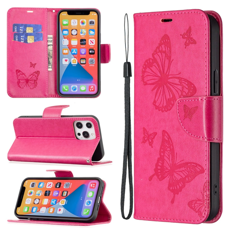 Custodia per telefono in pelle goffrata con due farfalle, For Xiaomi 13 Lite / Civi 2