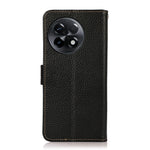 KHAZNEH Custodia per telefono RFID in vera pelle Litchi magnetica laterale, For OnePlus Ace 2 5G, For Realme GT Neo 5, For Xiaomi Redmi 12C/Redmi 11A 4G