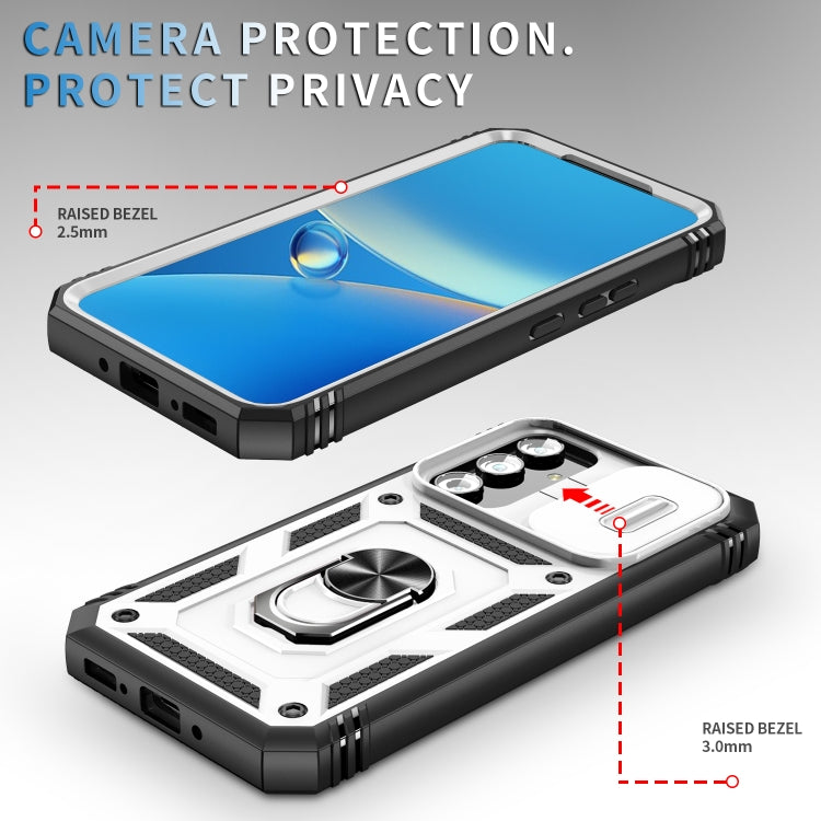 Custodia scorrevole Camshield TPU PC per Samsung Galaxy A54 5G
