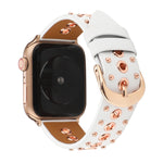 Cinturino per orologio in vera pelle con rivetto punk, For Apple Watch Series 7 41mm / 6 & SE & 5 & 4 40mm, For Apple Watch Ultra 49mm / Series 8&7 45mm / SE 2&6&SE&5&4 44mm