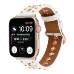 Cinturino per orologio in vera pelle con rivetto punk, For Apple Watch Series 7 41mm / 6 & SE & 5 & 4 40mm, For Apple Watch Ultra 49mm / Series 8&7 45mm / SE 2&6&SE&5&4 44mm
