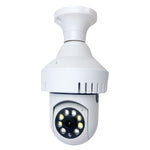 Telecamera WiFi con lampadina 1080P e allarme fumo DP36