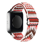 Cinturino elastico con fibbia in stile etnico, For Apple Watch Series 7 41mm / 6 & SE & 5 & 4 40mm, For Apple Watch Ultra 49mm / Series 8&7 45mm / SE 2&6&SE&5&4 44mm