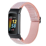Cinturino per orologio in nylon intrecciato con fibbia, For Fitbit Charge 5, For Fitbit Inspire 2, For Fitbit Inspire