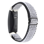 Cinturino per orologio in nylon intrecciato con fibbia, For Fitbit Charge 5, For Fitbit Inspire 2, For Fitbit Inspire